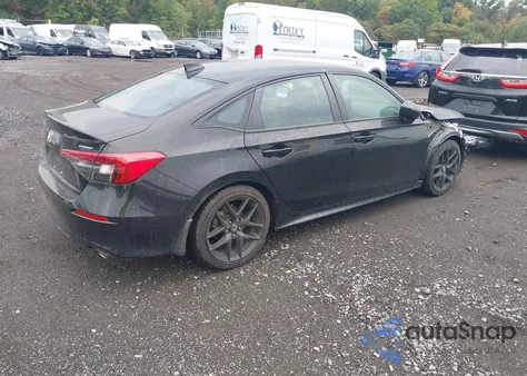 2023 Honda Civic Sport из США, поврежденный, VIN 2HGFE2F55PH544172